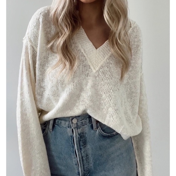 Asbury V-neck Sweater - Picture 2 of 10